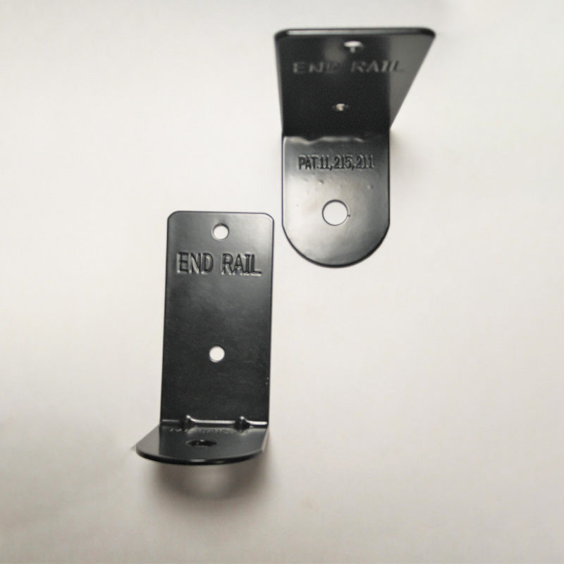 Brackets, L-Shape, Rail Legs
