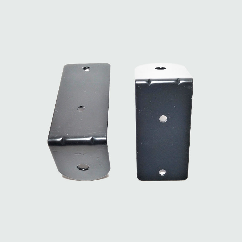 Brackets, L-Shape, Rail Legs