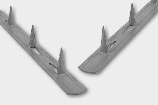 11" Upholstery Metal Tack Strip with Fabri-Trim™ Narrow Edge Design and Velvet Edge™ Fabric Protection