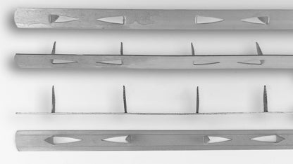 11" Upholstery Metal Tack Strip Velvet Edge™ Fabric Protection