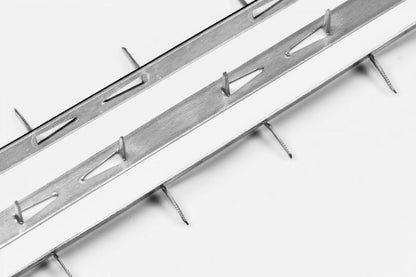 11" Upholstery Metal Tack Strip Velvet Edge™ Fabric Protection